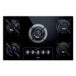 Cooktop Consul 5 Bocas Vidro Preto Chama Rápida Bivolt CD075AE